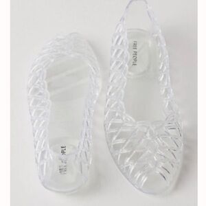 Free People Starlight Jelly Flats NIB Size 7 SOLD OUT